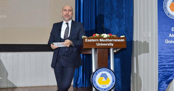 EMU Entrepreneurship and Innovation Center Hosted Avva Executive Board Chair Volkan Atik